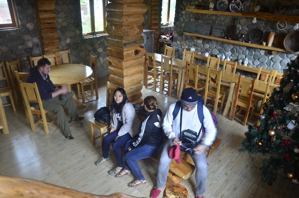 Agape Log Cabin Sagada Esterno foto